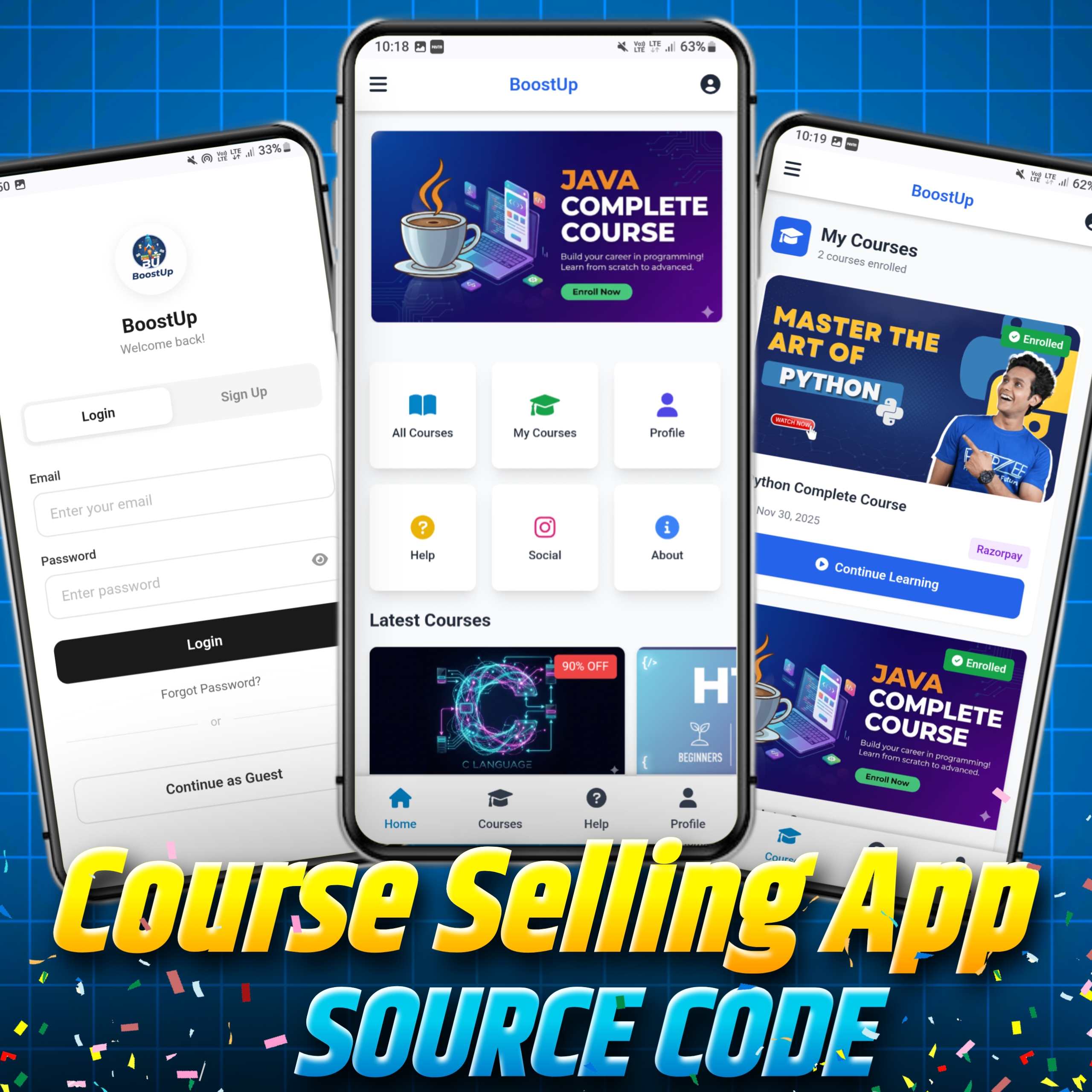 🎓 EduSell – Course Selling App Source Code (PHP + MySQL)